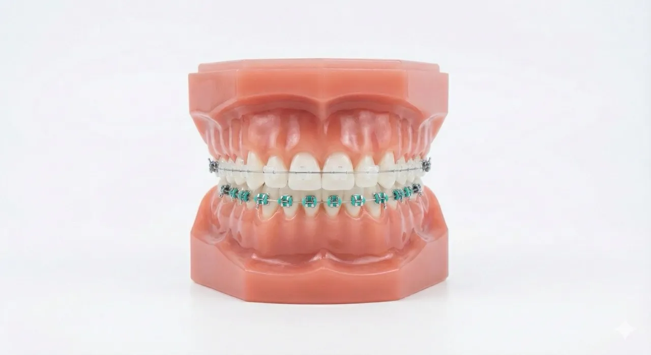 Dental braces alignment